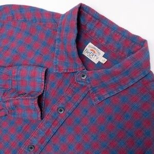 Faherty Gingham Check Linen Shirt